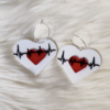 Nurse Heart Earrings